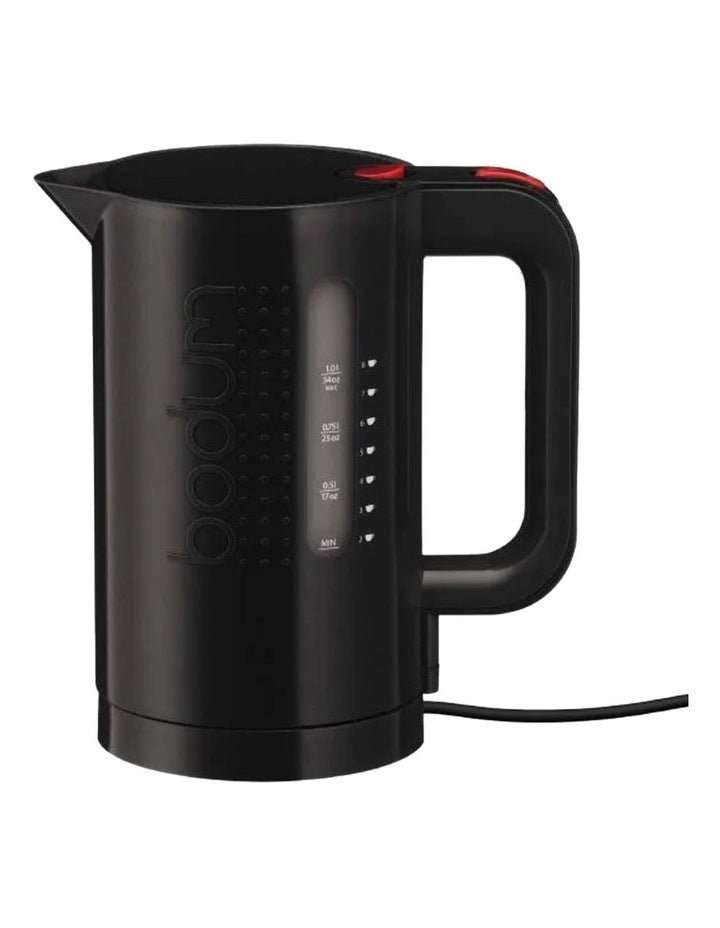 Bistro Electric Water Kettle 1L in Black 11452-01AUS