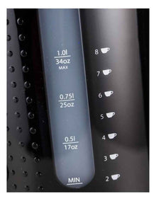 Bistro Electric Water Kettle 1L in Black 11452-01AUS