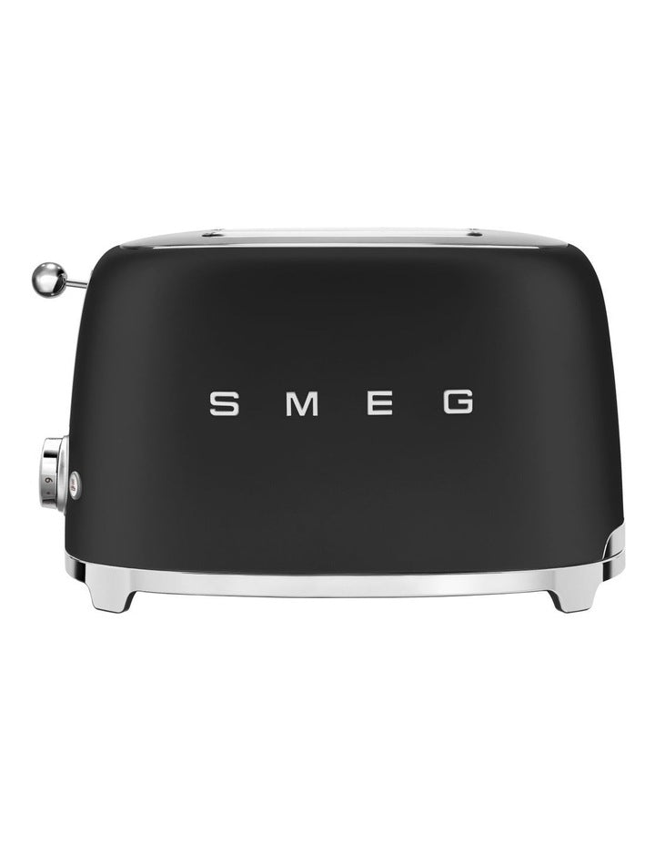 50's Style 2 Slice Toaster in Matte Black TSF01BLMAU