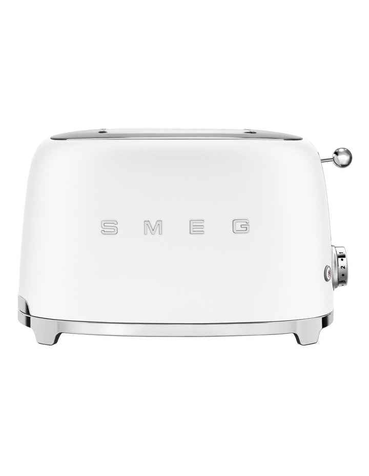 50's Style 2 Slice Toaster in Matte White TSF01WHMAU