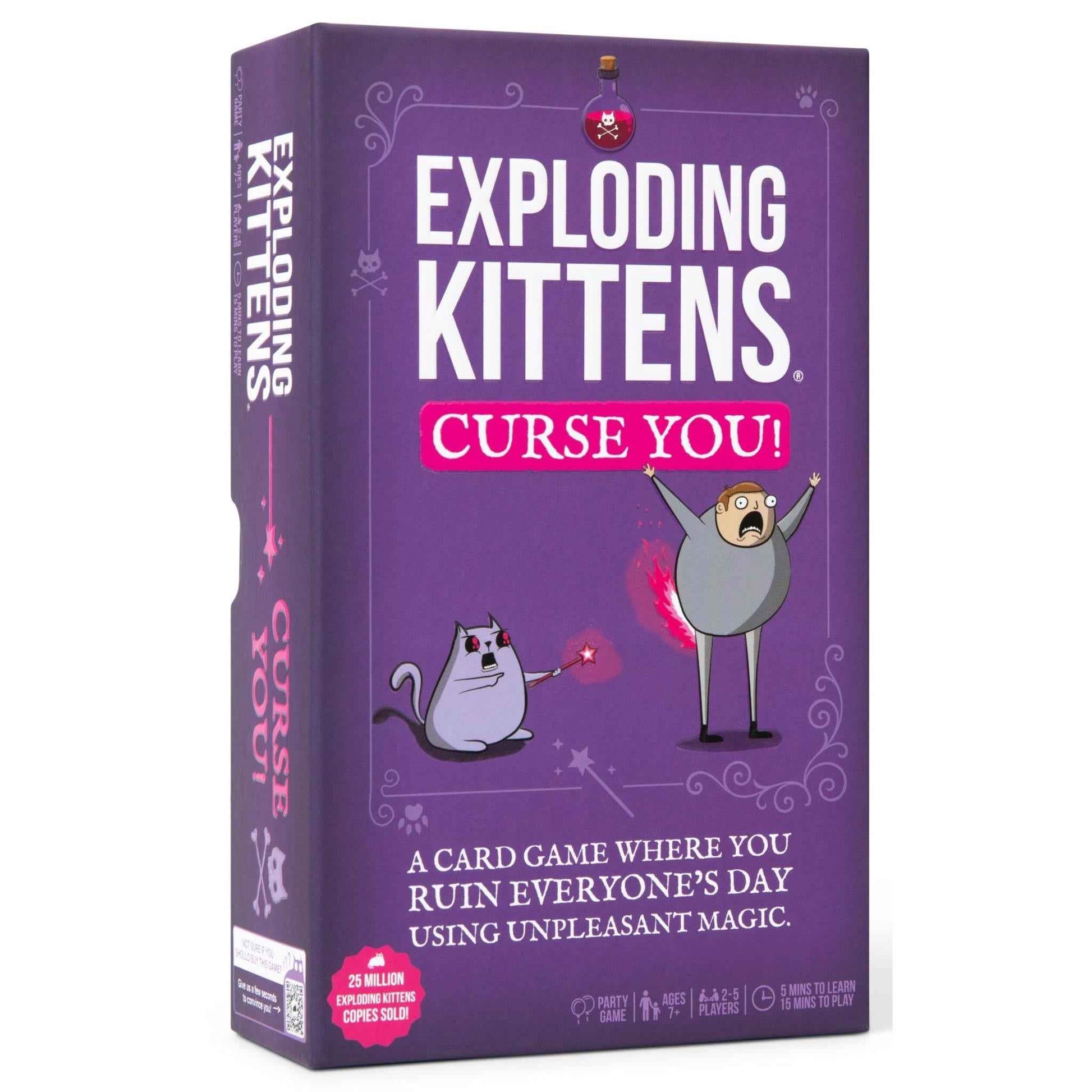 EXPLODING KITTENS CURSE YOU CARD GAME