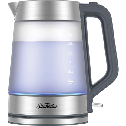 Sunbeam Morning Frost 1.7L Glass Kettle