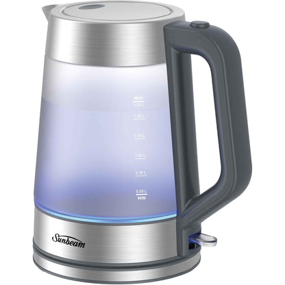 Sunbeam Morning Frost 1.7L Glass Kettle