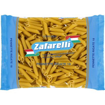 Zafarelli Pennette Rigate Pasta No 18 500g