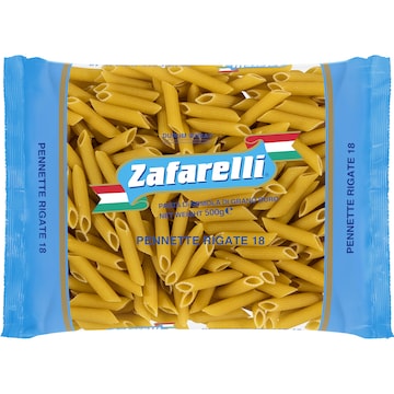 Zafarelli Pennette Rigate Pasta No 18 500g