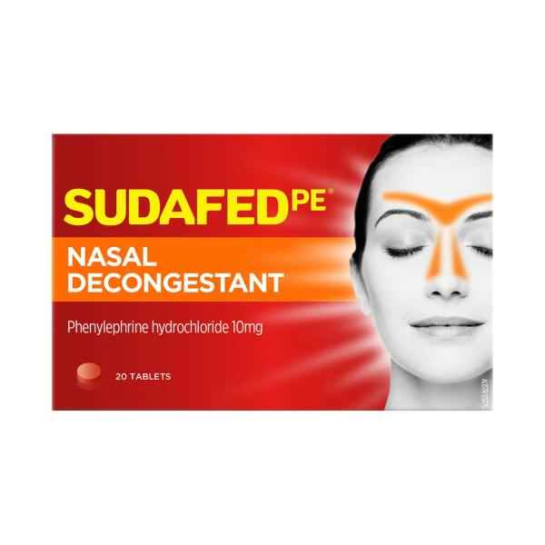 Pe Non Drowsy Nasal Decongestant Tablets