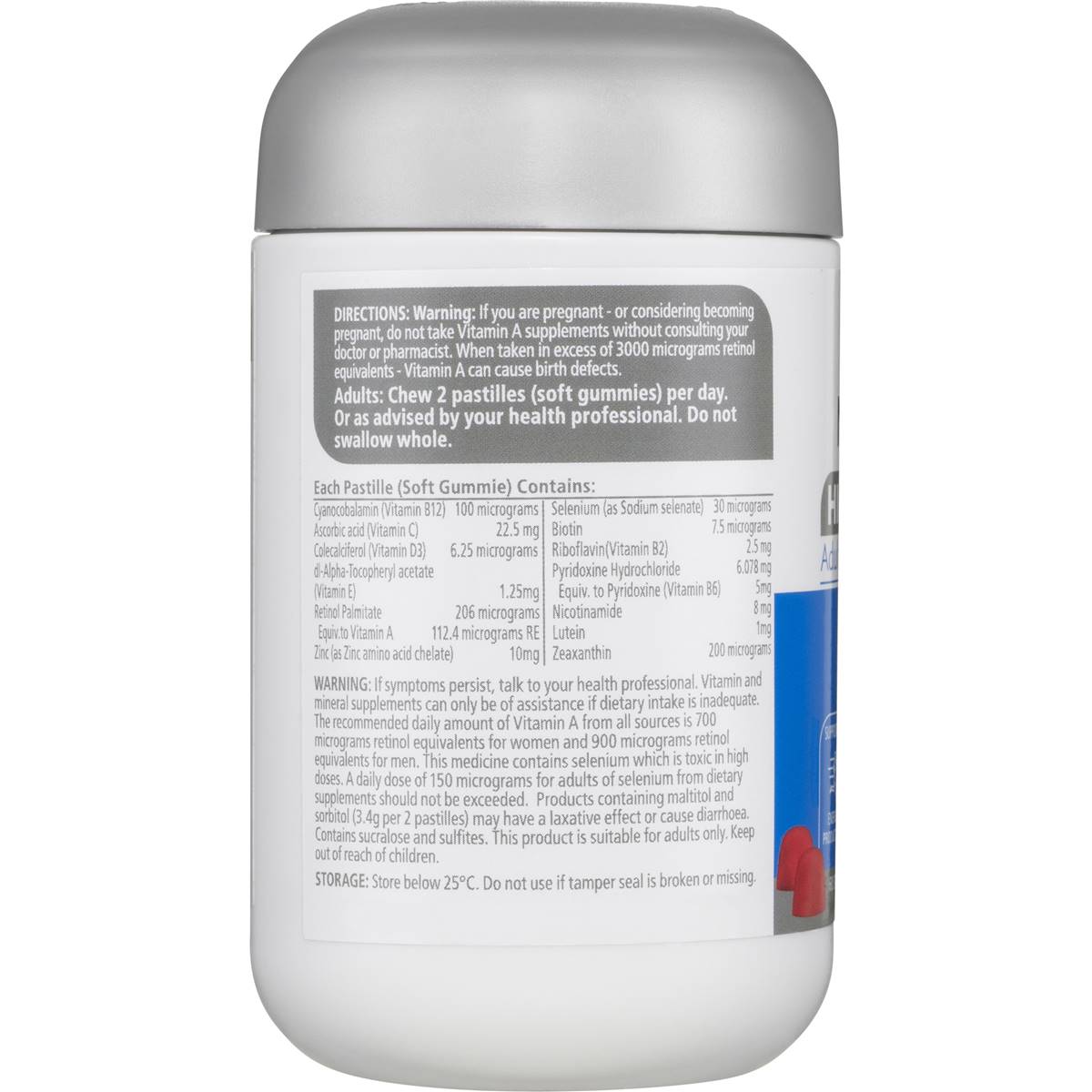 Nature's Way Men's 50+ Multivitamin Vita Adult Vita Gummies 60 pack