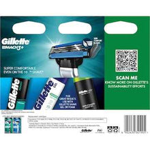 Gillette Mach 3+ Razor Blades 12 pack