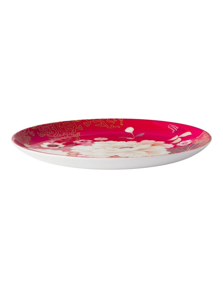 Kimono Cake Plate 20cm in Red