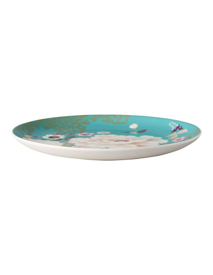 Kimono Cake Plate 20cm in Teal