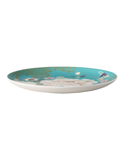 Kimono Cake Plate 20cm in Teal