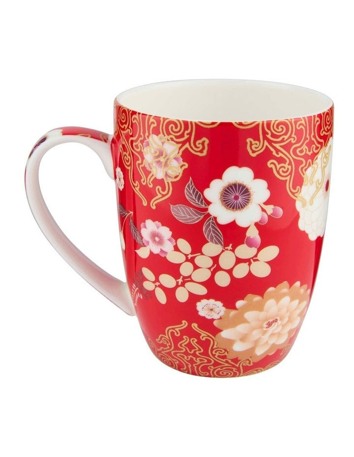 Kimono Mug 400ml in Red
