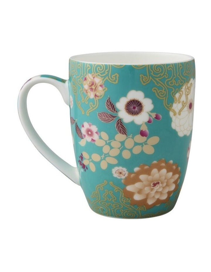 Kimono Mug 400ml in Teal