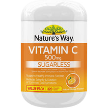 Nature's Way Vitamin C 500mg Chewable Tablets 320 pack