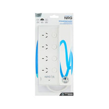 NRG POWERBOARD 4 OUTLET SWITCH WITH SURGE PROTECTION