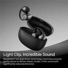 Shokz OpenDots 2 Open-Ear Earbuds (Black)