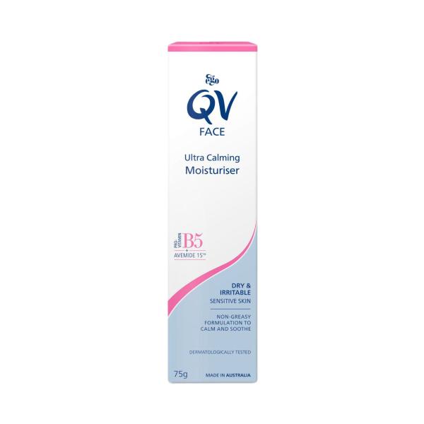 QV FACE ULTRA CALMING MOISTURISER 75GRAM