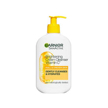 GARNIER BRIGHTENING VITAMIN C CREAM CLEANSER 250ML