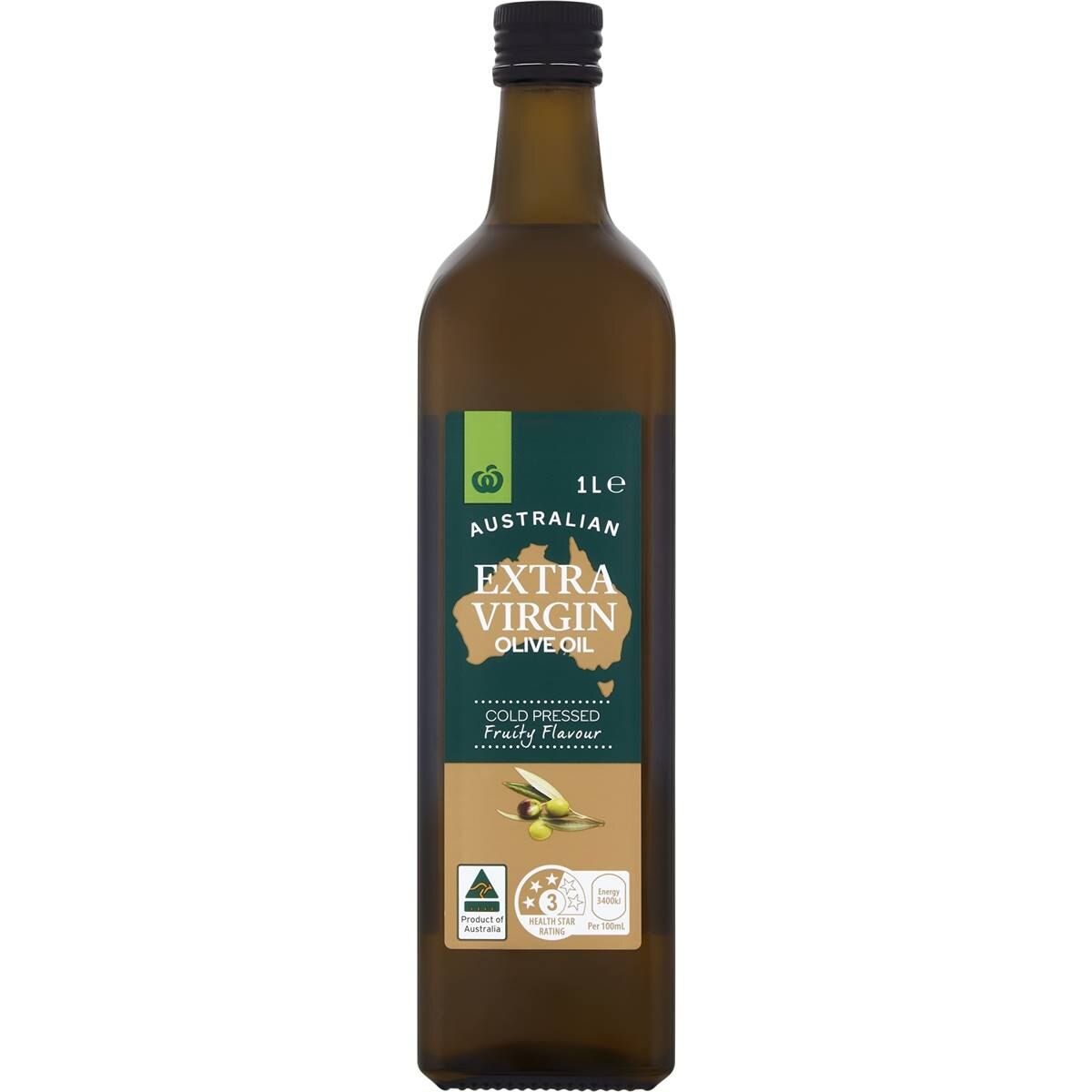 Woolworths Australian Extra Virgin Olive Oil 1L