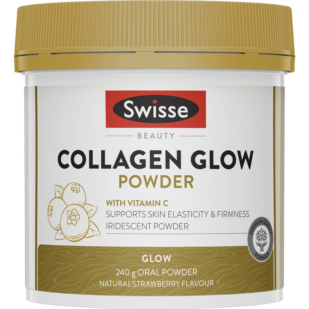 Swisse Beauty Collagen Glow Powder Strawberry Flavour 240g