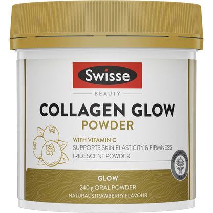 Swisse Beauty Collagen Glow Powder Strawberry Flavour 240g
