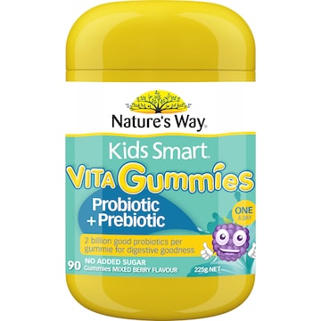 Nature's Way Kids Smart Vita Gummies Probiotic & Prebiotic 90 pack