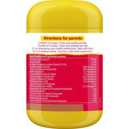 Nature's Way Kids Smart Vita Gummies Multi Vitamin Pastilles 120 pack