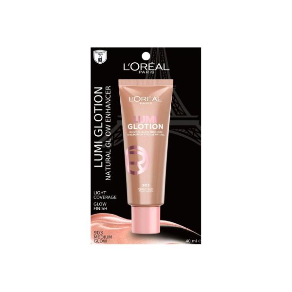 L'OREAL PARIS LUMI GLOTION MEDIUM TINTED MOISTURISER 40ML