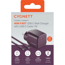 Cygnett Charge & Connect 40W Wall Charger