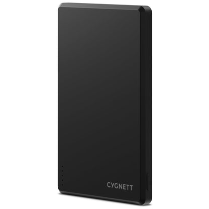 Cygnett Charge Connect 5K Magnetic Slim Power Bank (Black)