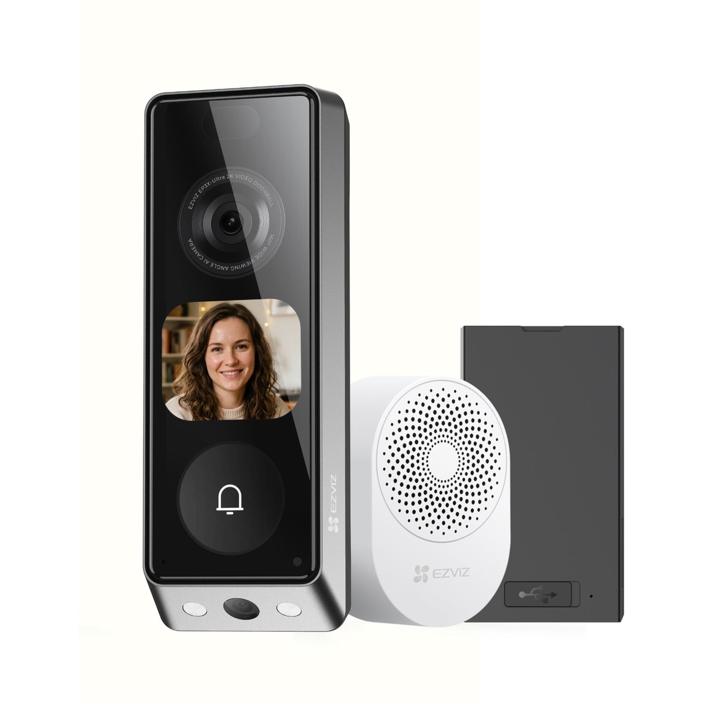 EzViz EP8 Ultra Dual Camera Video Doorbell