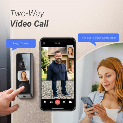 EzViz EP8 Ultra Dual Camera Video Doorbell