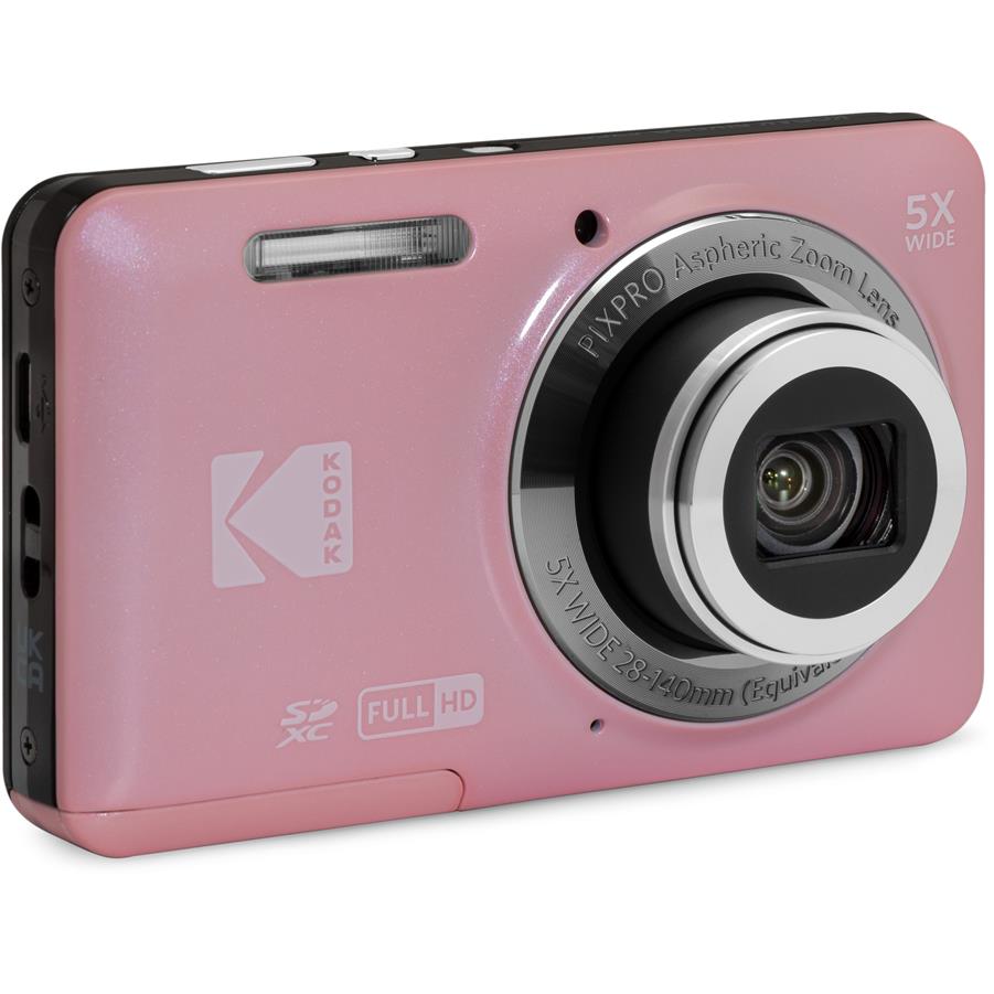 Kodak Pixpro FZ55 Digital Compact Camera (Pink)