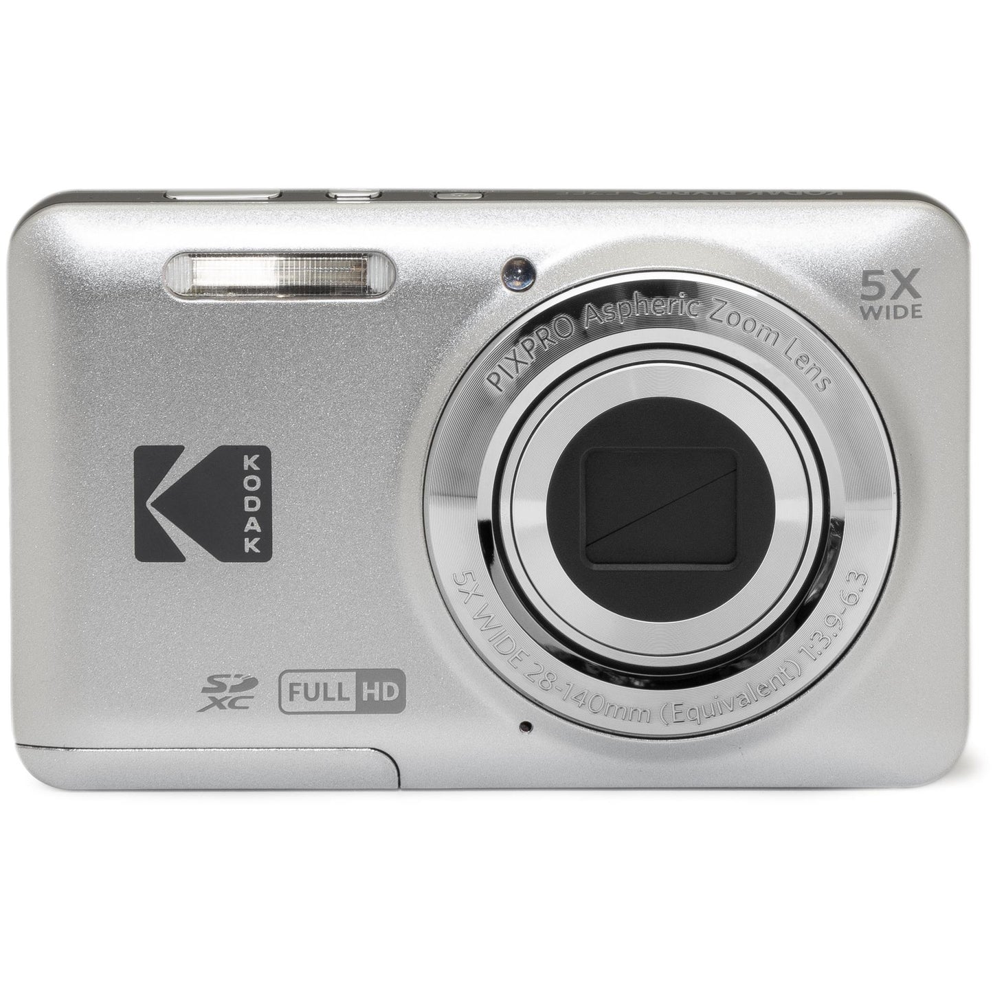 Kodak Pixpro FZ55 Digital Compact Camera (Silver)