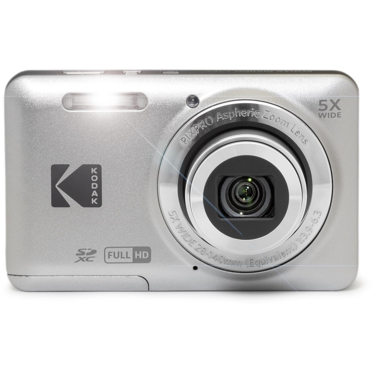 Kodak Pixpro FZ55 Digital Compact Camera (Silver)