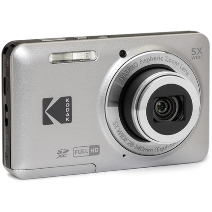 Kodak Pixpro FZ55 Digital Compact Camera (Silver)