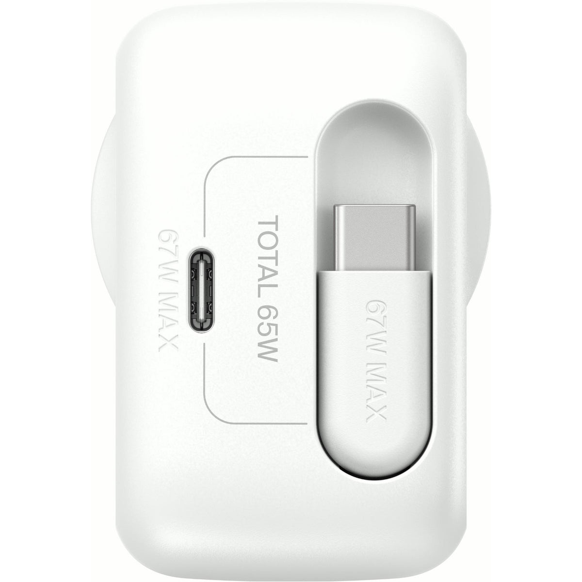 Belkin BoostCharge Pro Retractable GaN Wall Charger 67W