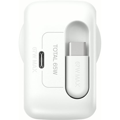 Belkin BoostCharge Pro Retractable GaN Wall Charger 67W