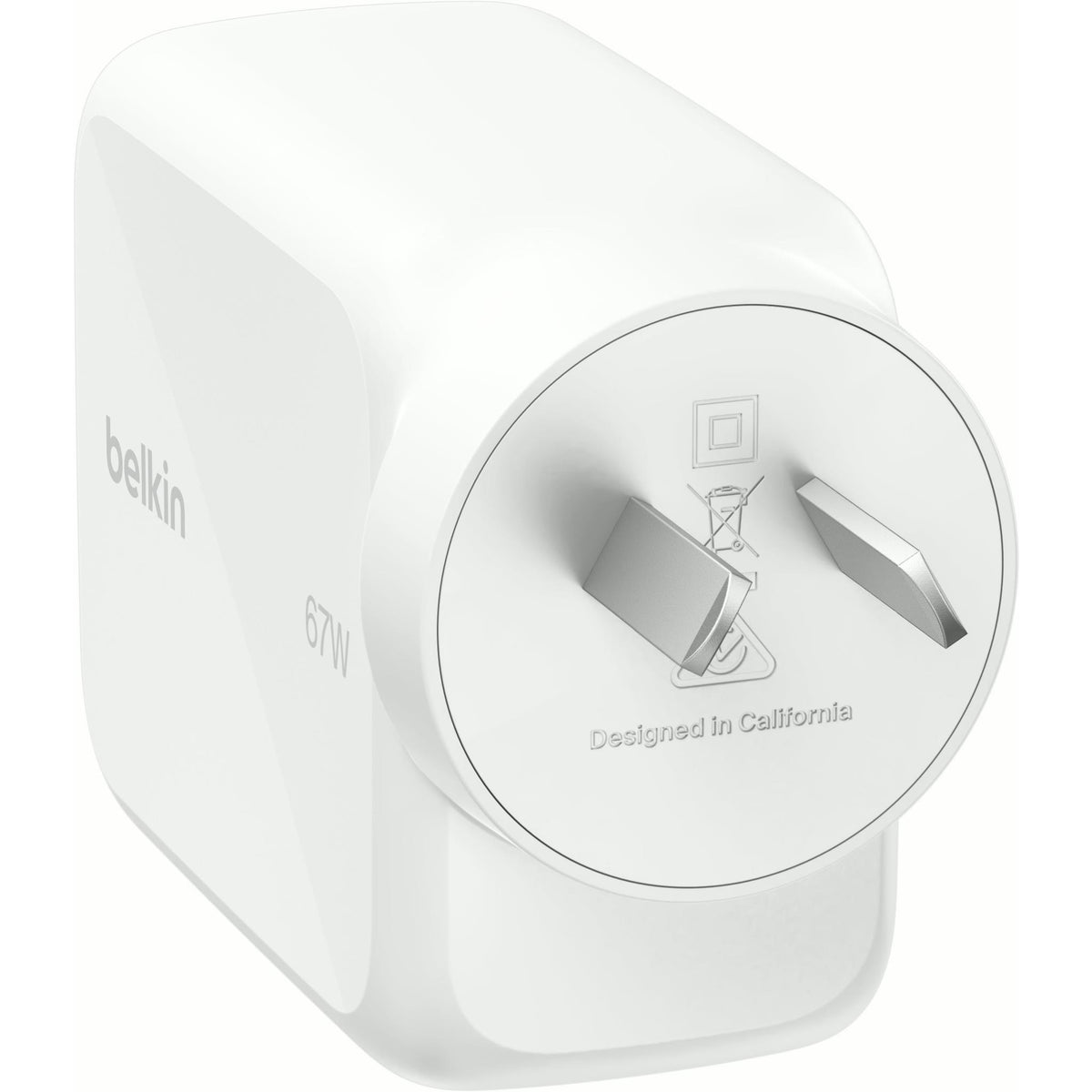 Belkin BoostCharge Pro Retractable GaN Wall Charger 67W