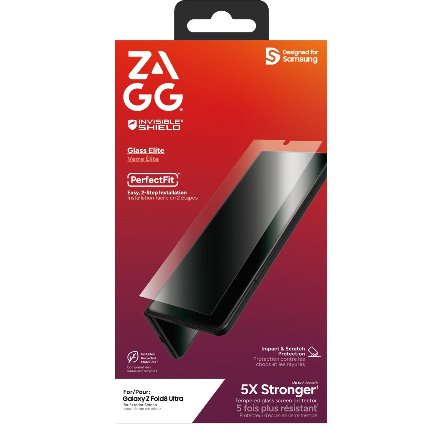 ZAGG InvisibleShield Glass Elite External Screen Protector