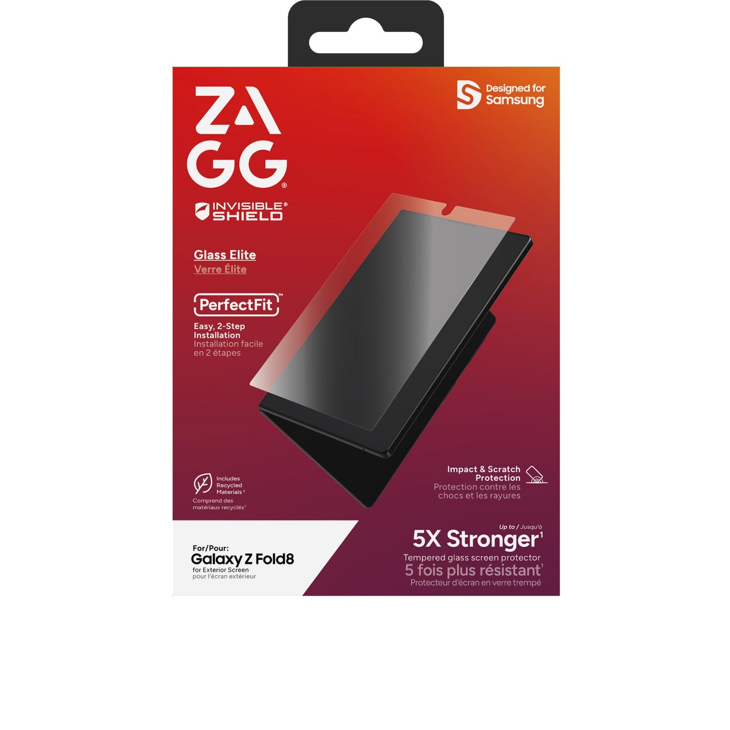 ZAGG InvisibleShield Glass Elite External Screen Protector