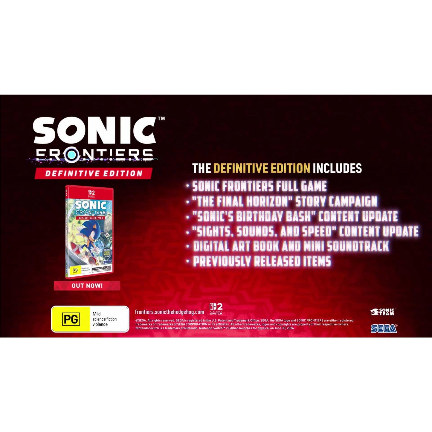 Sonic Frontiers Definitive Edition
