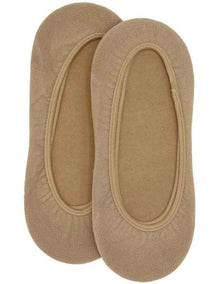 Ecostyle Bamboo Footlet 2 Pair Socks in Natural