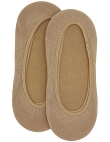 Ecostyle Bamboo Footlet 2 Pair Socks in Natural