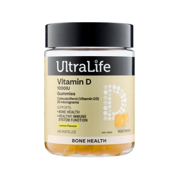 ULTRALIFE VITAMIN D GUMMIES 145PK