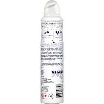 Dove Women Advanced 72hr Deodorant Aerosol Coconut 250mL