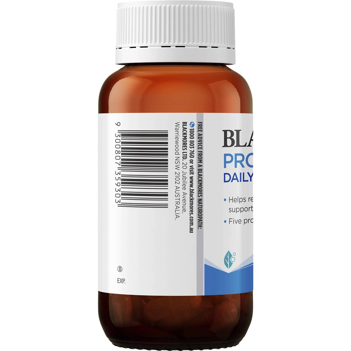 Blackmores Probiotics+ Daily Health Hard Capsules 55 pack