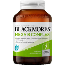 Blackmores Mega B Complex Tablets 200 pack