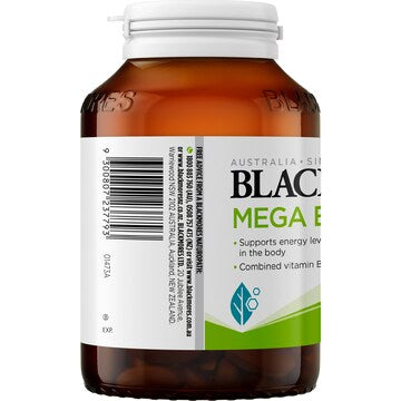 Blackmores Mega B Complex Tablets 200 pack