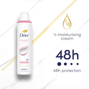 Dove Antiperspirant Deodorant Powder 48h 250mL